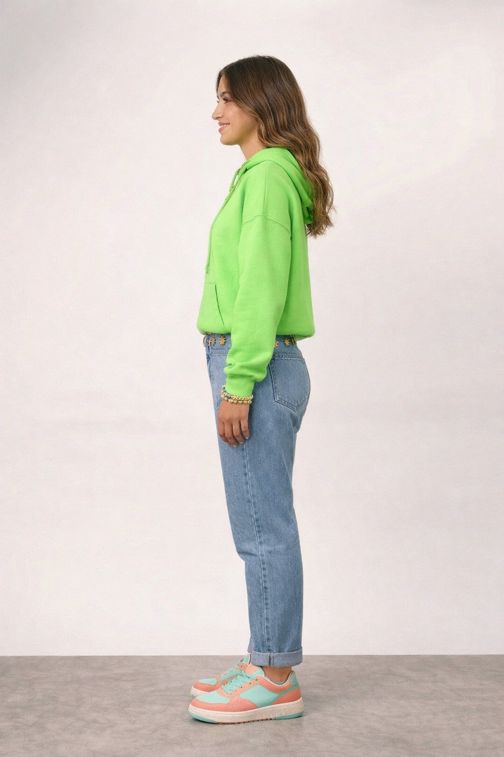 Classic Green Pullover Hoodie