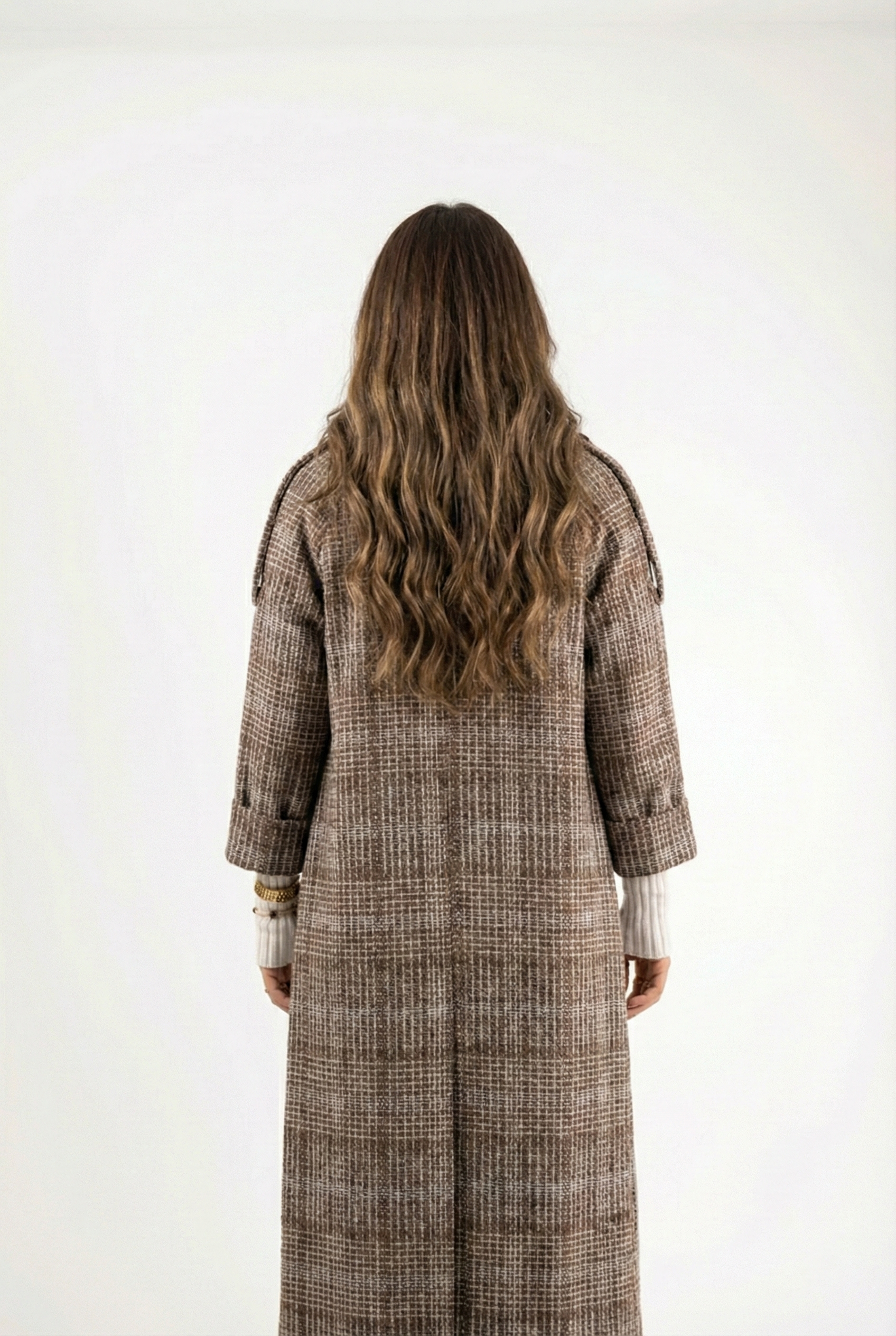 Classic Check Long Coat